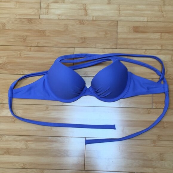 EUC Aerie Purple Push-Up Bikini Top (34B) - Picture 1 of 5
